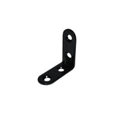 1Pc Reinforced Square Angle 40X40X15X2Mm Steel Black Coating